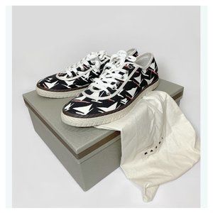 MARNI  Printed Canvas Sneakers